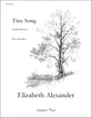 Tree Song SSA choral sheet music cover